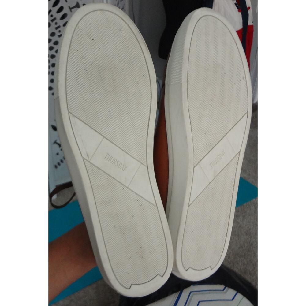 Thursday Premier Tan Brown Leather Sneakers Trainers Mens 15 W Wide Low Top - Picture 6 of 8